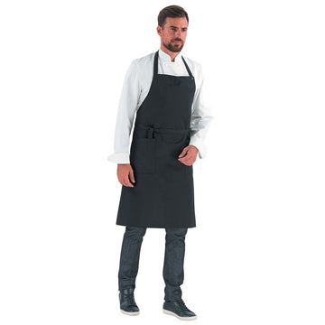 Tablier Lafont noir porté