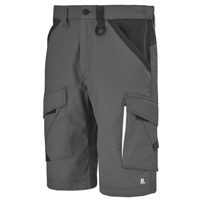 Bermuda de Travail Crusher Gris Charcoal / Noir - ADOLPHE LAFONT