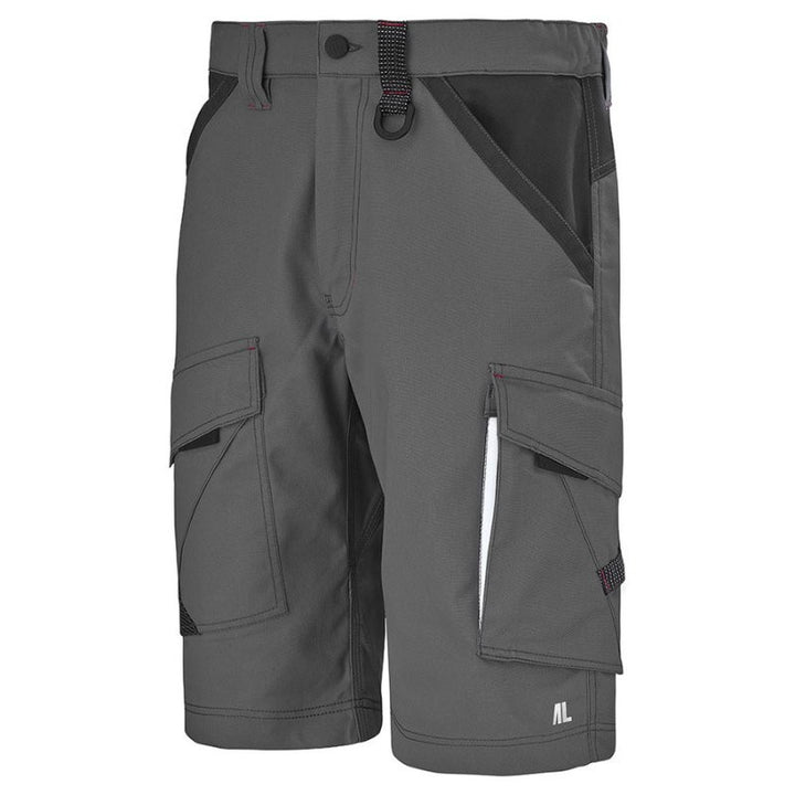 Bermuda de Travail Crusher Gris Charcoal / Noir - ADOLPHE LAFONT
