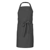 Tablier à Bavette Gris Charcoal Galanga - LAFONT CUISINE