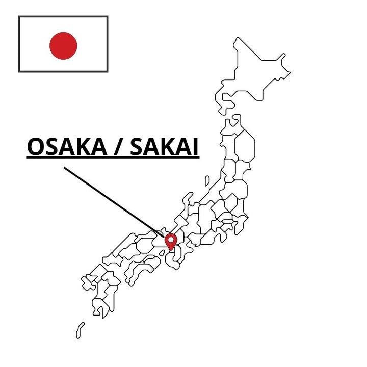 Fabrication japonaise, à Sakai, préfecture de Osaka