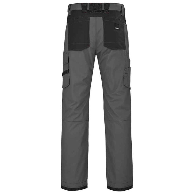 Face Pantalon de Travail Homme Ruler Gris Charcoal / Noir - ADOLPHE LAFONT