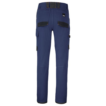 Dos Pantalon de Travail Homme Stretch Ruler Marine / Noir - ADOLPHE LAFONT
