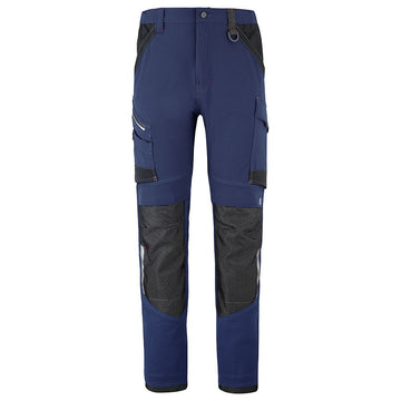 Pantalon de Travail Homme Stretch Ruler Marine / Noir - ADOLPHE LAFONT