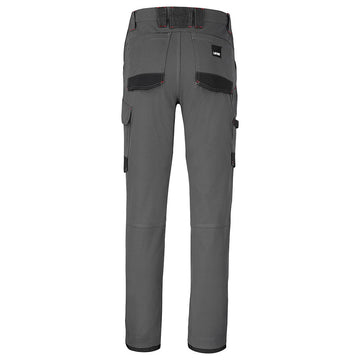 Dos Pantalon de Travail Homme Stretch Ruler Charcoal / Noir - ADOLPHE LAFONT