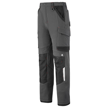 profil Pantalon de Travail Homme Stretch Ruler Charcoal / Noir - ADOLPHE LAFONT