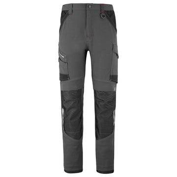 Pantalon de Travail Homme Stretch Ruler Charcoal / Noir - ADOLPHE LAFONT