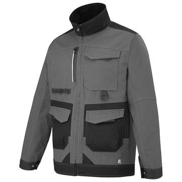 Profil Blouson Homme Shear Gris Charcoal / Noir - ADOLPHE LAFONT