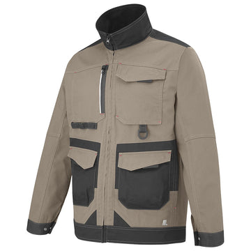 Blouson Homme Shear Beige / Gris Charcoal