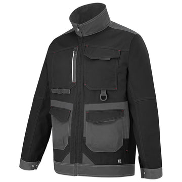 Profil Blouson Homme Shear Noir / Gris Charcoal - ADOLPHE LAFONT