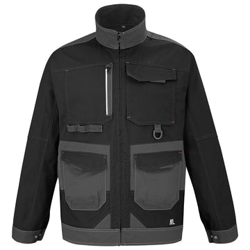 Blouson Homme Shear Noir / Gris Charcoal - ADOLPHE LAFONT