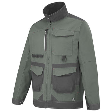 Côté Blouson Homme Shear Kaki / Gris Charcoal - ADOLPHE LAFONT