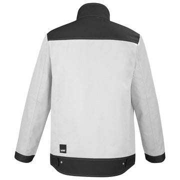 Dos Blouson Homme Shear Blanc / Gris Charcoal - ADOLPHE LAFONT