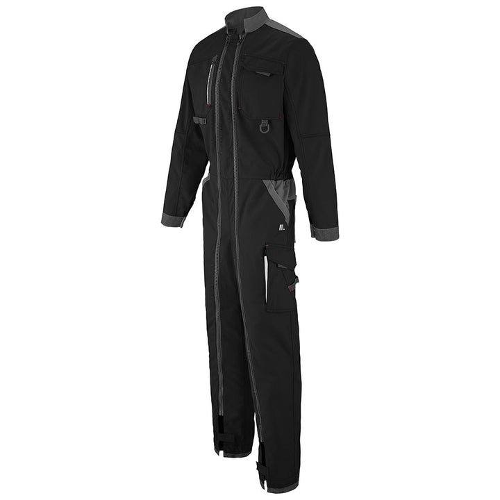 Combinaison Travail 2 Zip Wire Noir / Gris Charcoal LAFONT