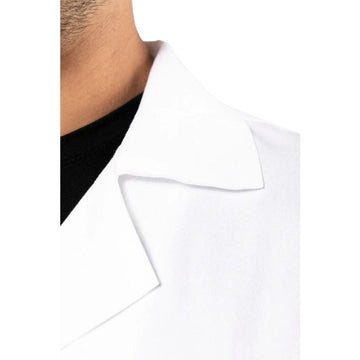 Col Blouse de Travail Unisexe Blanche - TOPTEX