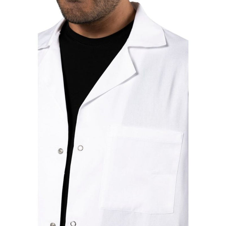 Détails Blouse de Travail Unisexe Blanche - TOPTEX