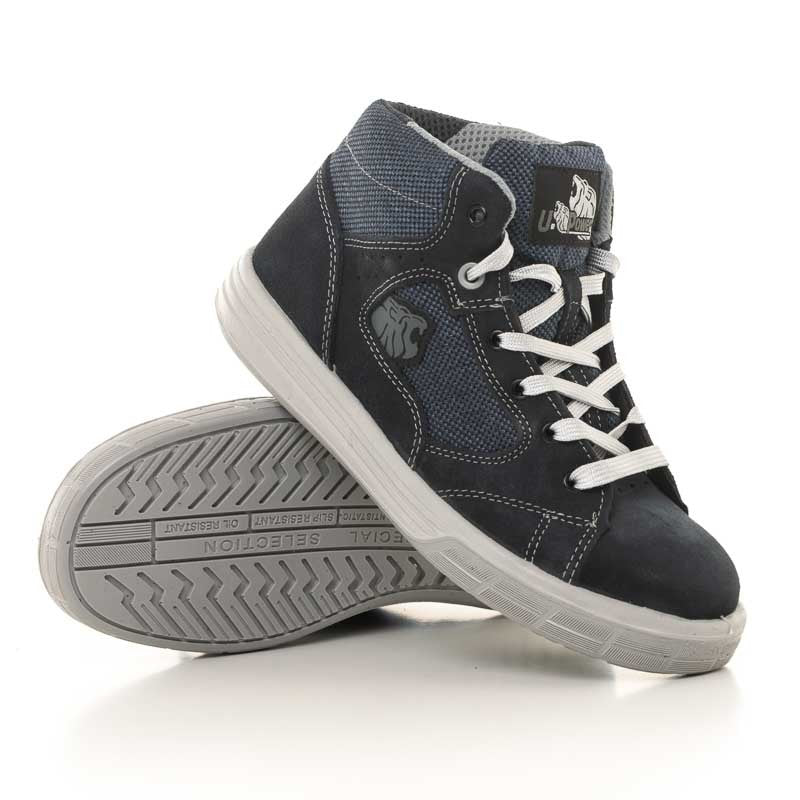 Chaussures de Sécurité Basket Montante en Toile Extra-Respirante S1P SRC UPOWER