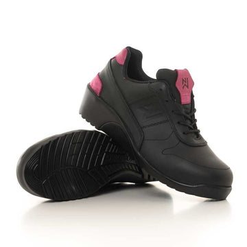 Chaussure de Sécurité Femme Compensée Jenny Noir/Rose NORDWAYS