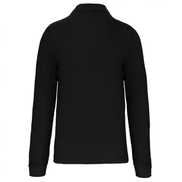 Dos Polo Homme Manches Longues 100% Coton - KARIBAN