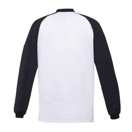 Veste de Cuisine Vintage style campus américain dos noir
