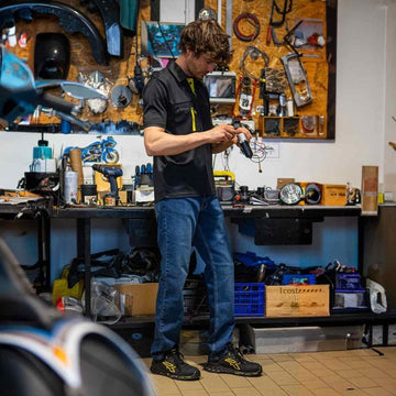 Mise en situation de la chaussure Matt S3 de U Power