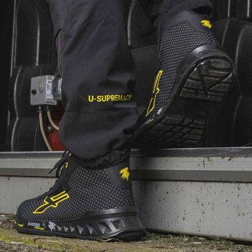 Chaussures de Sécurité Montantes Joe U Power vue de derrière