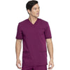 Tunique Médicale Homme Tissu Extensible Bordeaux - DICKIES MEDICAL