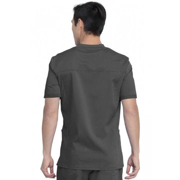 Dos Blouse Médicale Col V 3 poches Homme Gris Anthracite - DICKIES