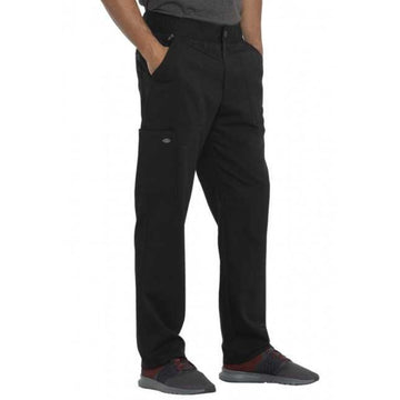 Pantalon médical homme noir profil