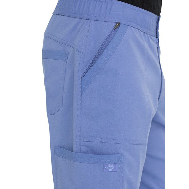 Pantalon médical homme bleu ciel zoom