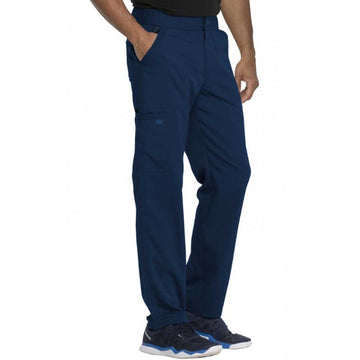 Pantalon Dickies médical homme bleu marine profil