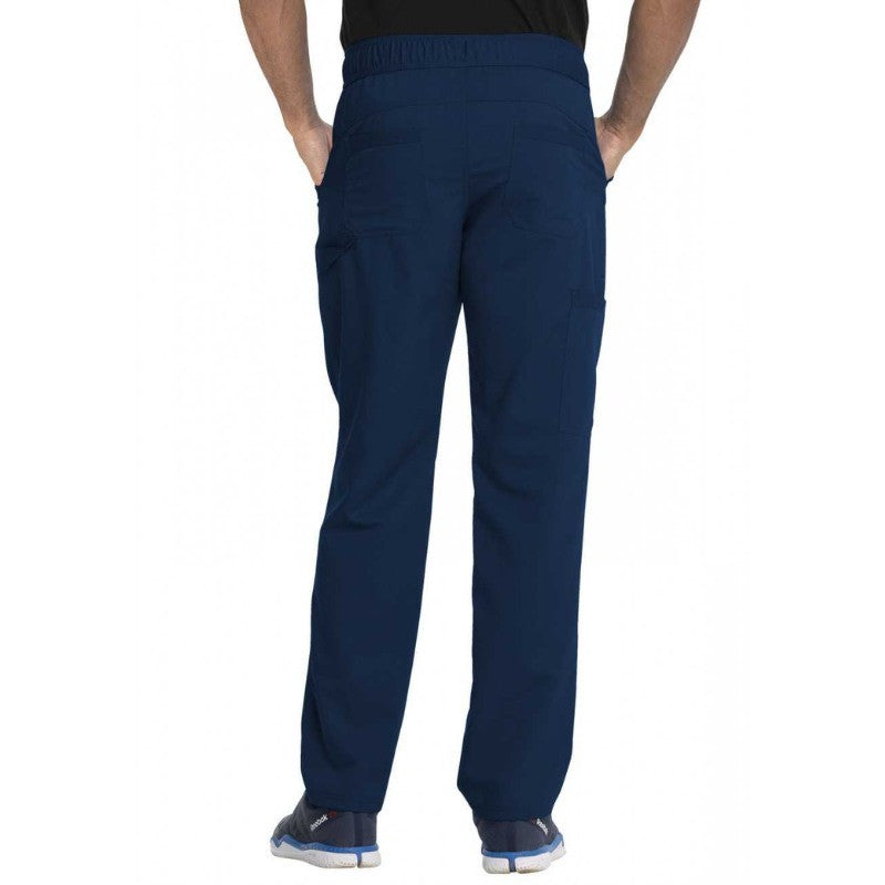 Pantalon Dickies médical homme bleu marine dos
