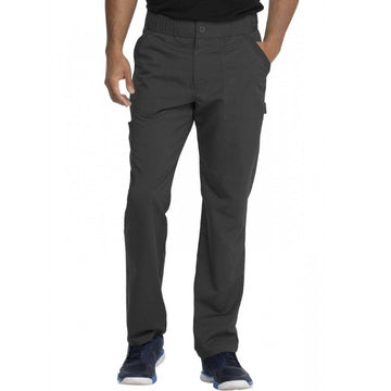 Pantalon médical homme gris anthracite face