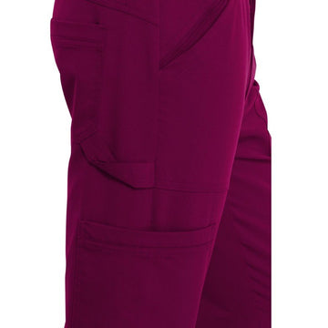 Pantalon médical homme bordeaux zoom