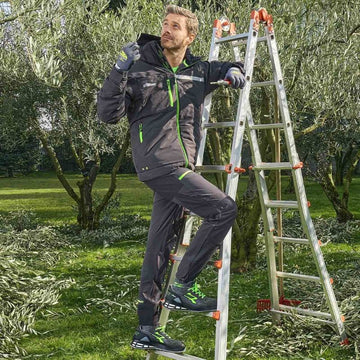 Ensemble de Travail Homme Stretch Coupe Jogging Gris - U-POWER