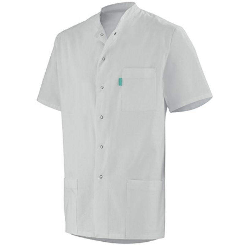 Tunique Médicale Florent Coton Blanche - CLEMIX BY LAFONT