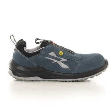 Nouvelle Mistral Chaussures de Sécurité Respirante  S1P, sans lacets avec une coque de protection
