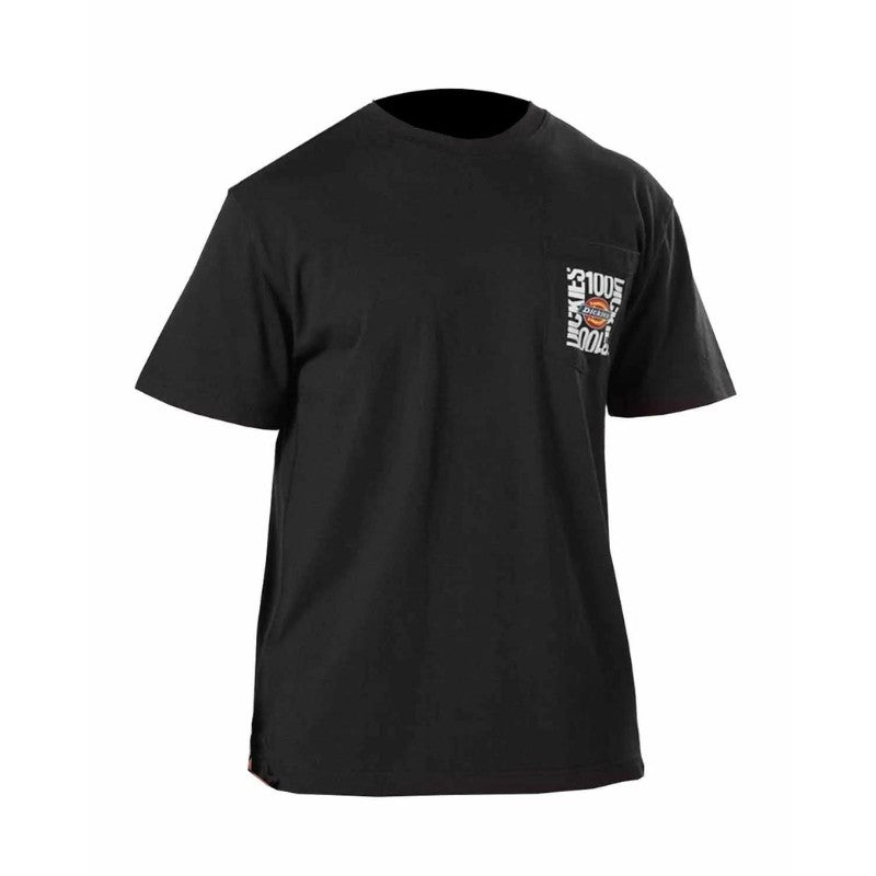 T-shirt 100 ans dickies avant noir
