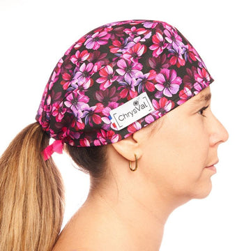 Calot Médical Unisexe 100% Coton à Motifs - CHRYSVAL