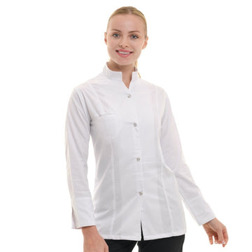 Marbella blanc manches longues face