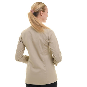 California beige manches longues dos