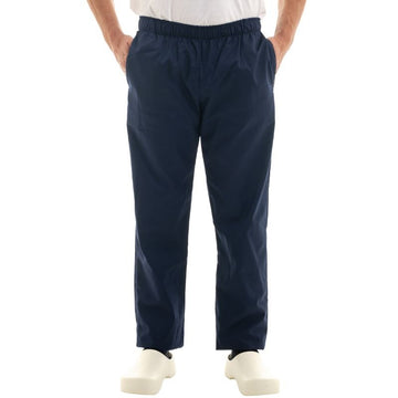 Pantalon de Travail Ceinture Élastique Carros Bleu Marine - MANELLI