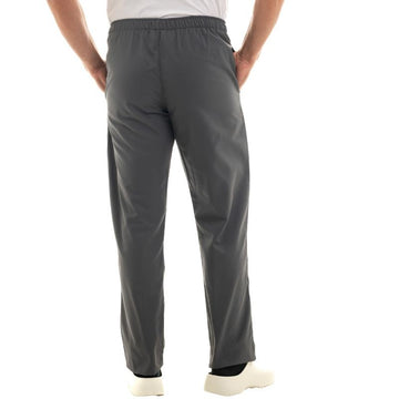 Dos Pantalon de Travail Ceinture Élastique Carros Gris - MANELLI