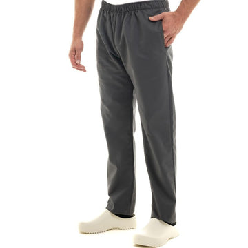 Pantalon de Travail Ceinture Élastique Carros Gris MANELLI