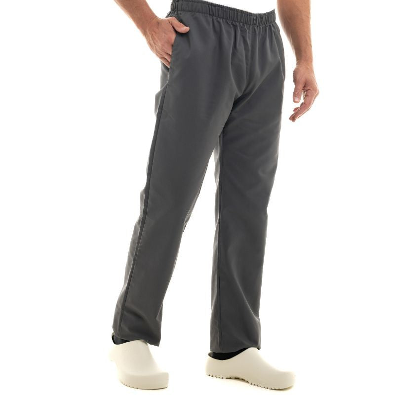 Pantalon de Travail Ceinture Élastique Carros Gris - MANELLI