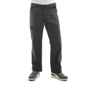 Pantalon de Travail Homme Perceuse Multipoches Gris