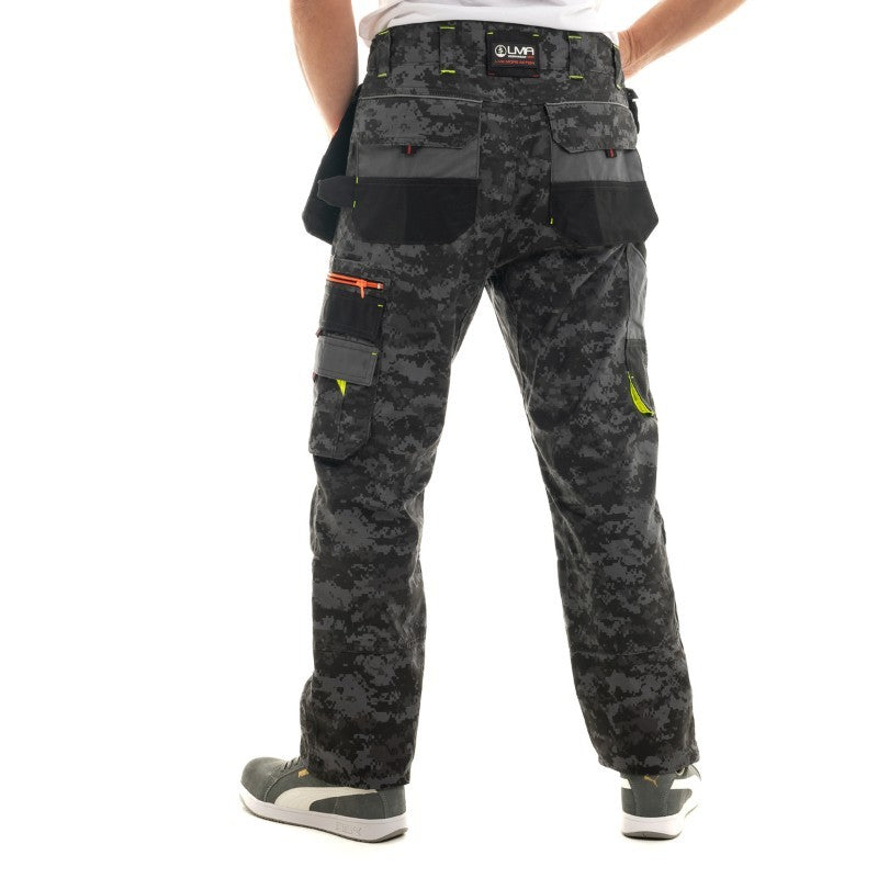 Pantalon de Travail Gris Imperméable Donjon LMA