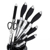 Bloc de 7 Accessoires avec 5 Couteaux 1 Fusil et 1 Ciseau - PRADEL