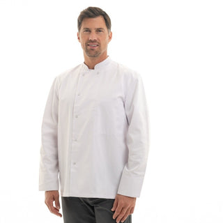 Veste de Cuisine Homme Apprenti Manches Longues Blanc Marx - MANELLI