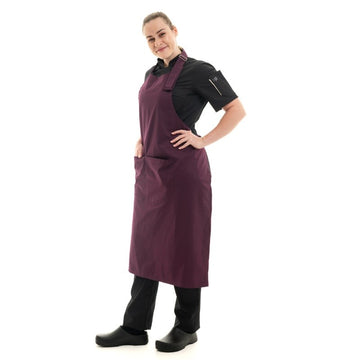 Tablier à Bavette Prune